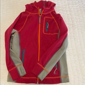 REI fleece jacket girls size 8